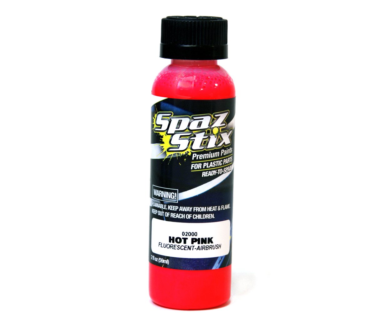 Hot Pink Fluorescent Airbrush Paint 2oz