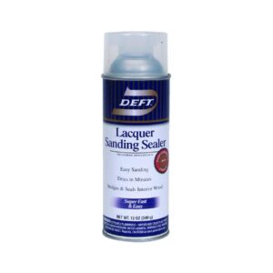 deft 37125015138 lacquer sanding sealer spray, 12-ounce