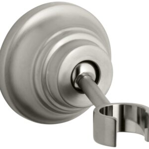 KOHLER K-10599-BN Bancroft Wall-Mount Handshower Holder, Vibrant Brushed Nickel