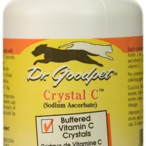 Dr. Goodpet Crystal C - Highest Purity Buffered Vitamin C Powder - Supports Immune System & Overall Health!