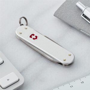 Victorinox Swiss Army Classic Pocket Knife (Silver Alox)