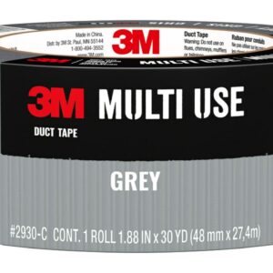 3M Multi-Use Duct Tape for Home & Shop, 1.88 inches x 30 yards, 2930-C, 1 roll