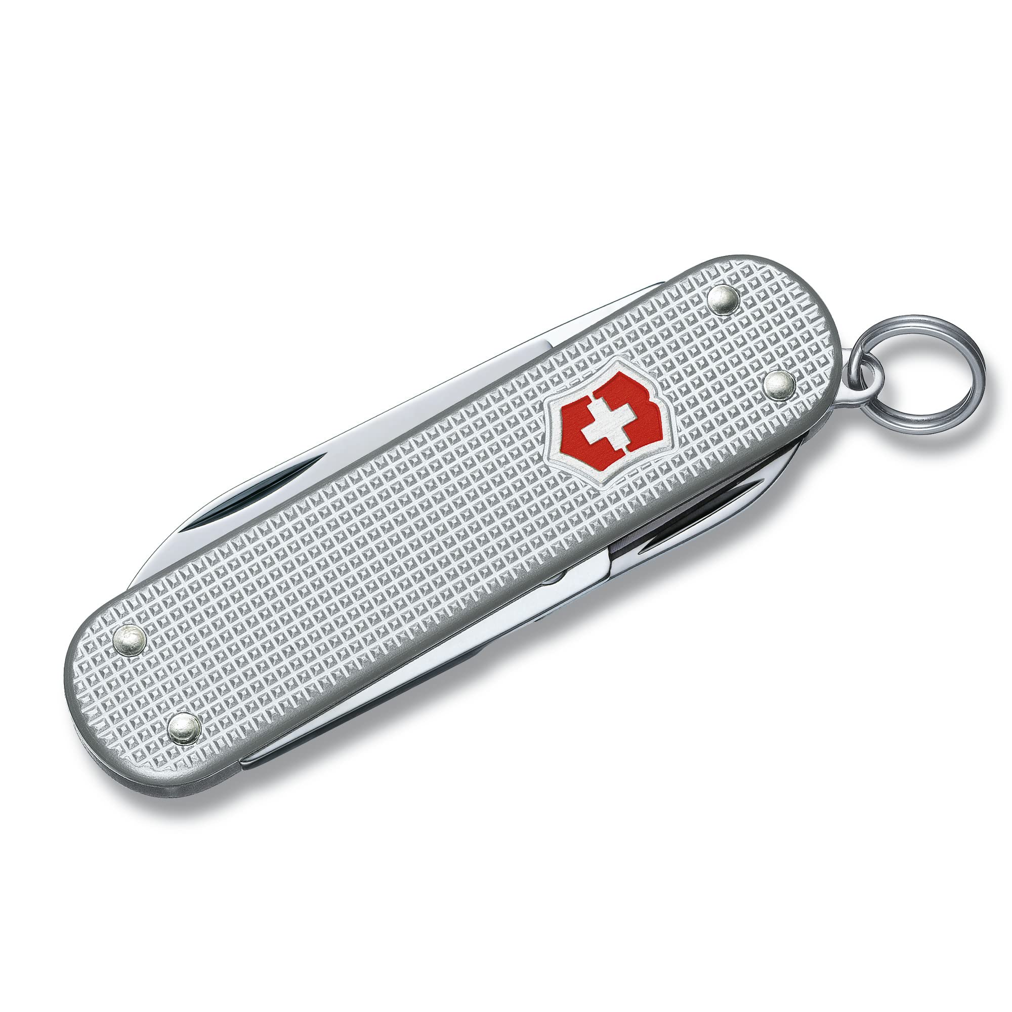 Victorinox Swiss Army Classic Pocket Knife (Silver Alox)