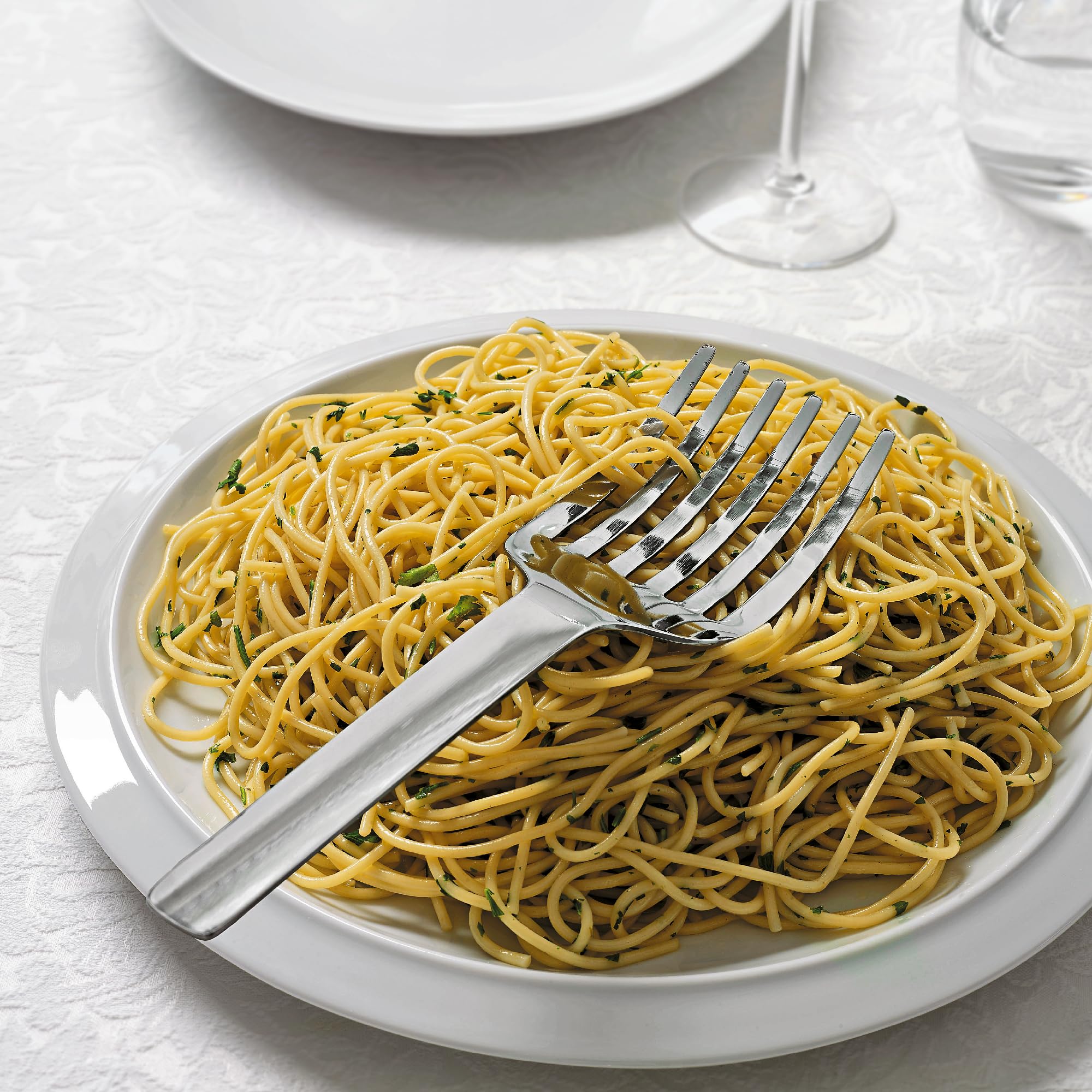 Alessi Tibidabo Spaghetti Serving F, Silver