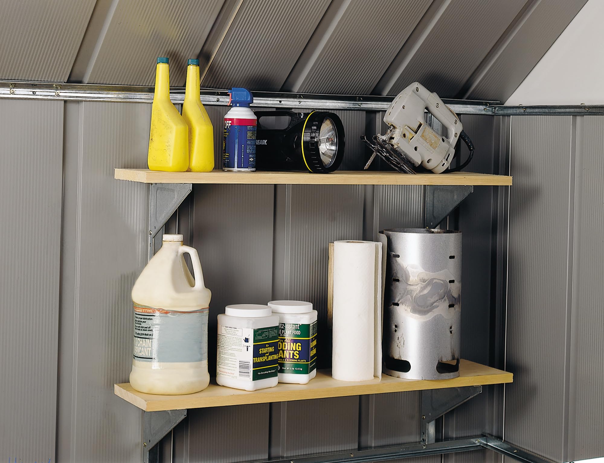 Arrow Shed SS404 Shelving System Kit,Multi