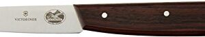 Victorinox 3.25 Inch Rosewood Paring Knife with Straight Edge, Spear Point, Large Handle