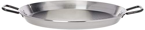 Pata Negra Double-Gauge Steel Paella Pan (22 inches/55 cm)