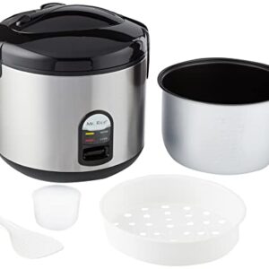 10 Cups Rice Cooker with Stainless Body