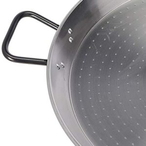 Pata Negra Double-Gauge Steel Paella Pan (22 inches/55 cm)