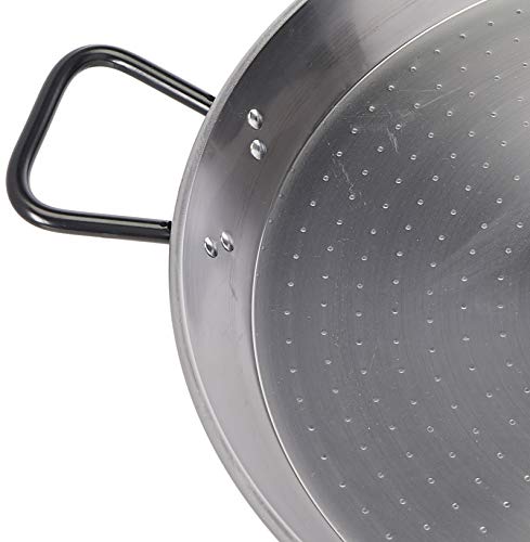 Pata Negra Double-Gauge Steel Paella Pan (22 inches/55 cm)