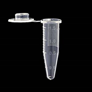 1.5 mL Graduated microcentrifuge Tube, CP, Natural (500 per Rack)