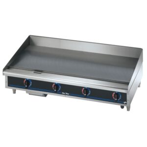 star mfg. star-max 48" electric griddle w/thermostat