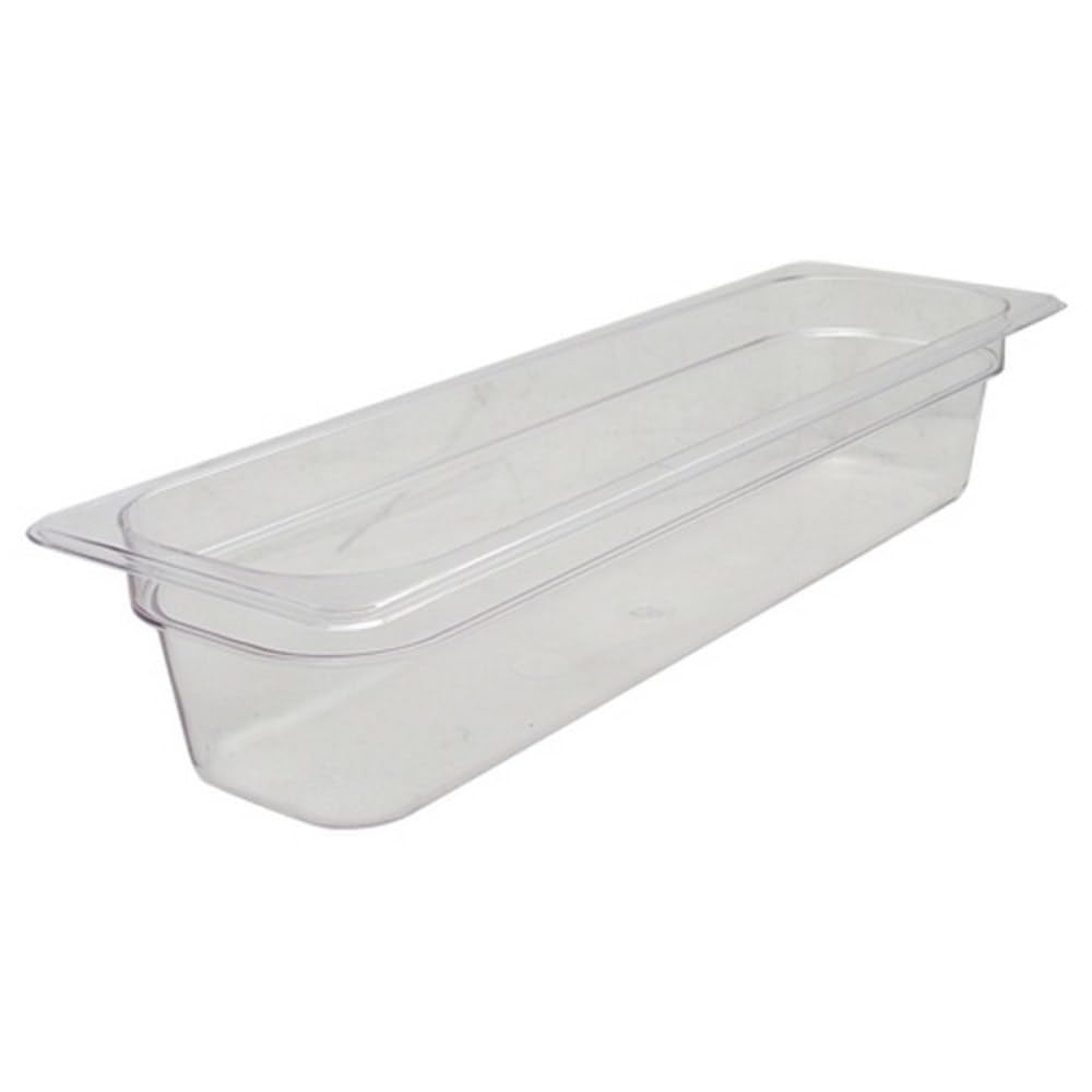 Camwear Half Size Clear Polycarbonate Long Food Pan