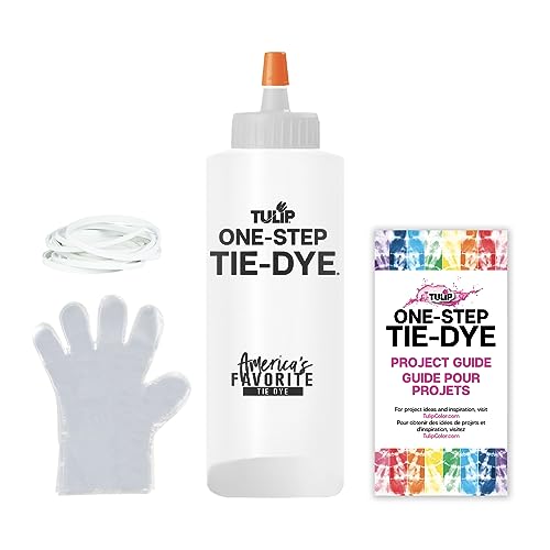 Tulip One-Step Tie-Dye Kit, Vibrant Colors for Fabric 4 fl oz, Orange