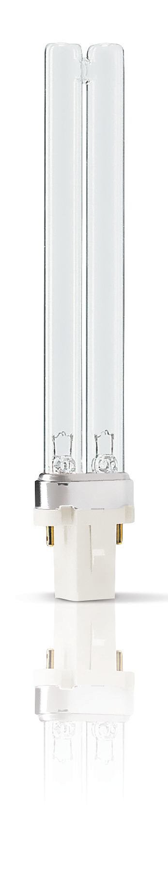 Philips 325126 9-watt PL-S TUV Germicidal with 2-Pin Base Light Bulb