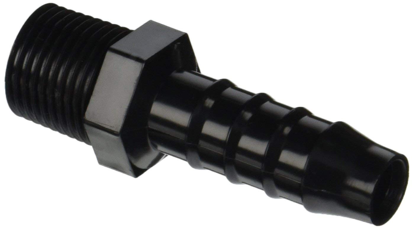 Lifegard Aquatics R175003 Male Pipe Thread X Barb Adapter for Aquarium, 1-Inch