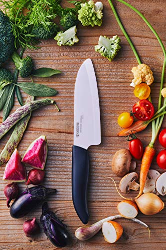 Kyocera Revolution Mini Santoku, 4-inch: White 5.5"