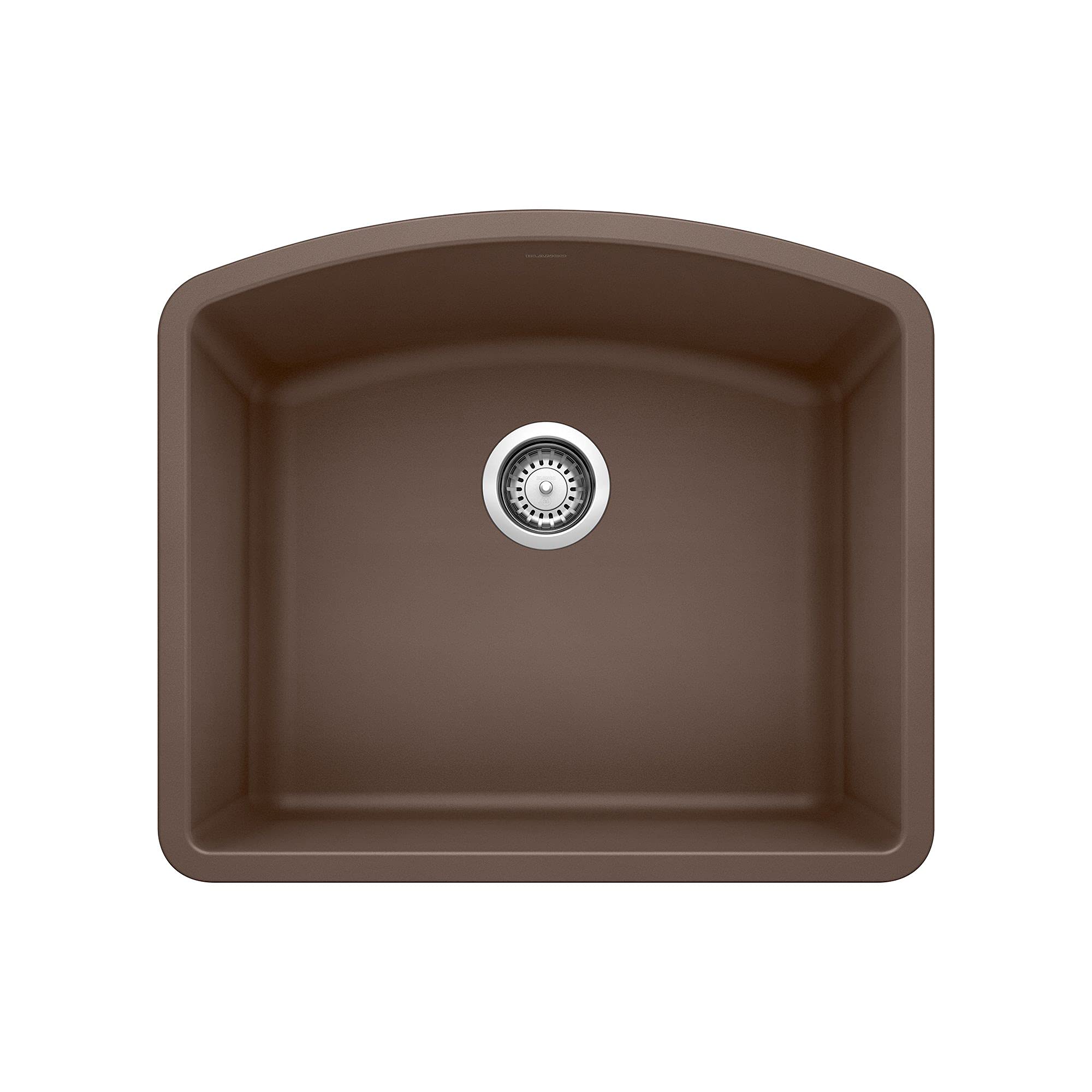 BLANCO, Café Brown 440172 DIAMOND SILGRANIT Single Bowl Undermount Kitchen Sink