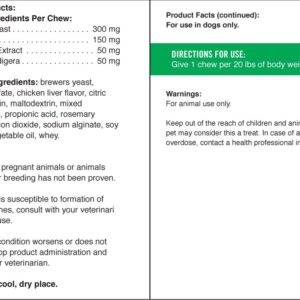 Pet Naturals Lawn Aid Dog Urine Neutralizer for Lawn - 60 Chicken-Flavored Chews - Healthy Dog Treats for PH Balance in Urine Maintain Green Grass and Support Bladder & Urinary Tract Health​