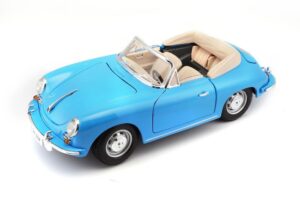 bburago 1:18 scale 1961 porsche 356b cabriolet diecast vehicle (colors may vary)