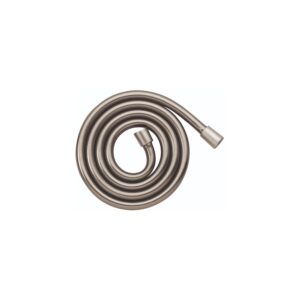 hansgrohe techniflex handheld shower replacement shower hose 63-inch easy install modern shower hose in brushed nickel, 28276823