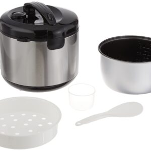 6 Cups Rice Cooker with Stainless Body