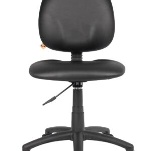 Boss Office Products Dimond Task Chair without Arms in Black