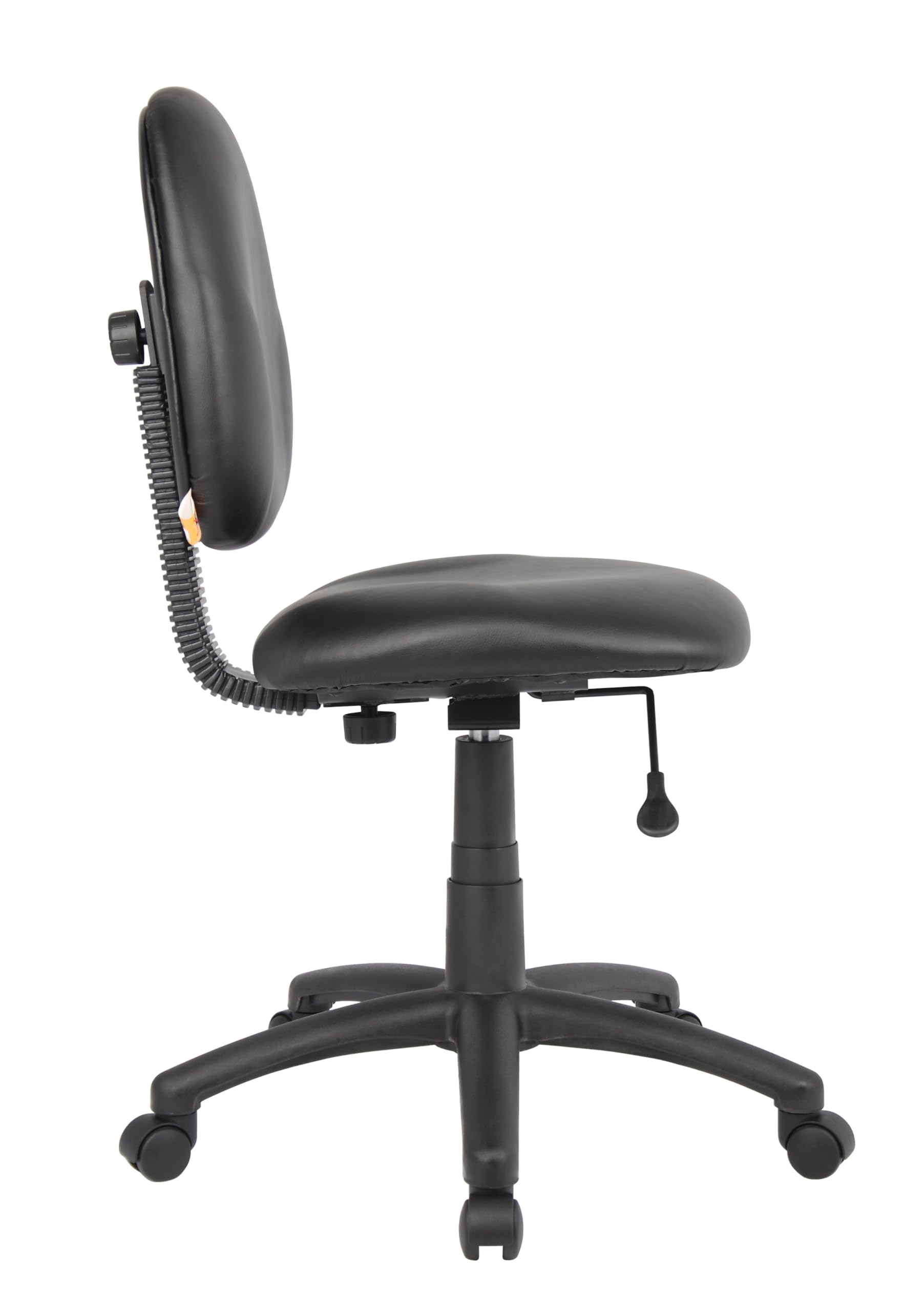 Boss Office Products Dimond Task Chair without Arms in Black