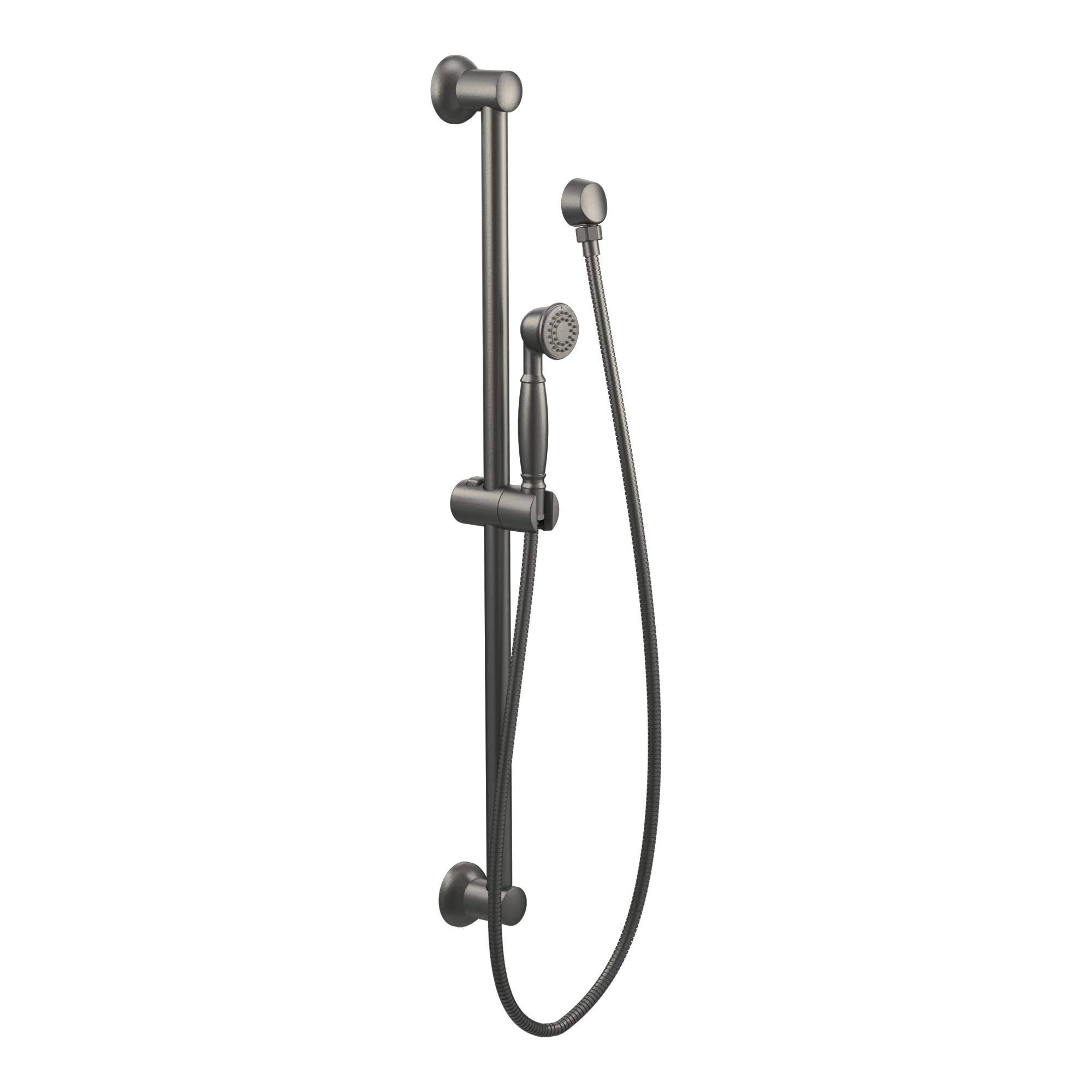 Moen 3869AN Single Function Handshower with Slidebar, Antique Nickel