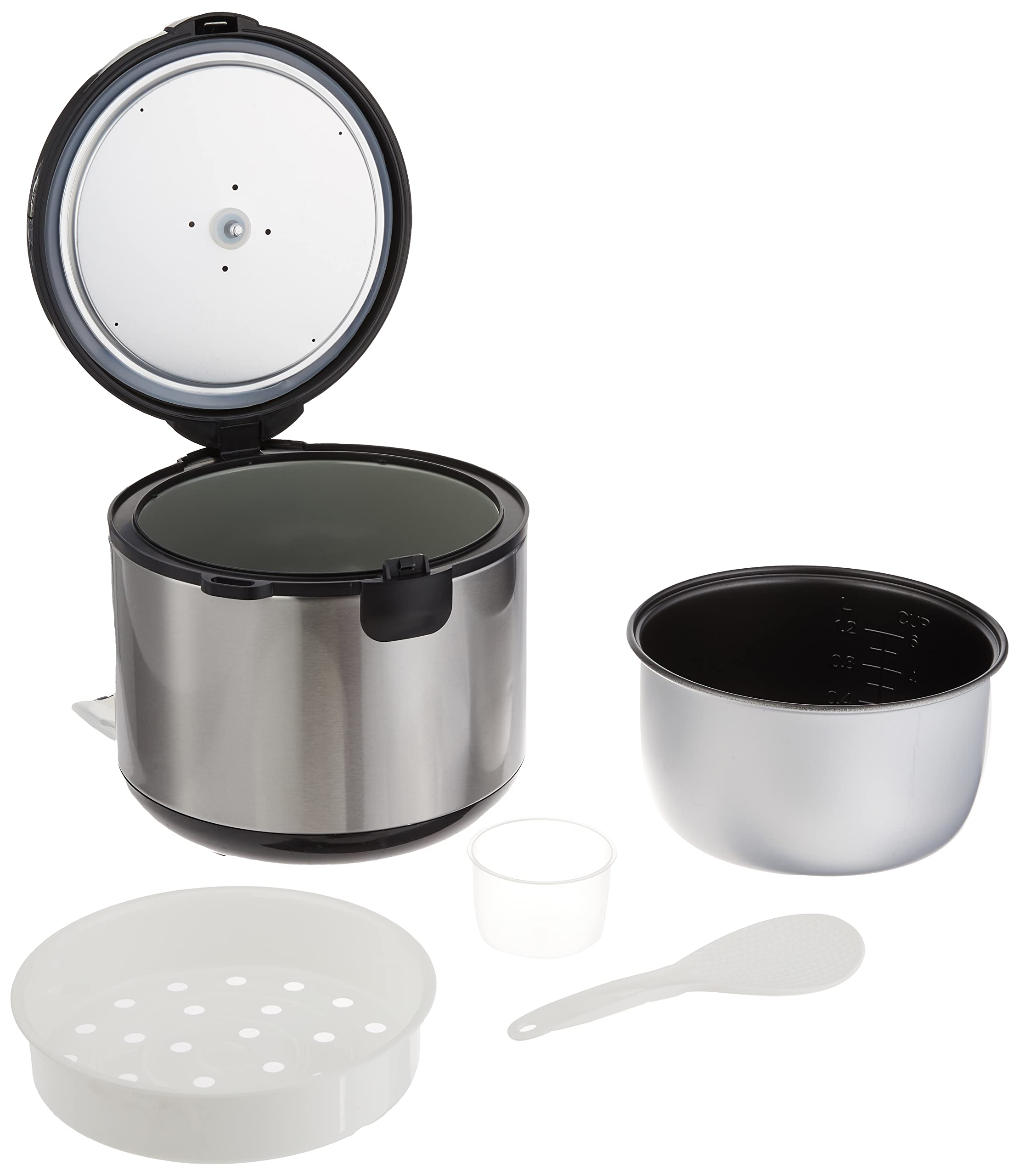 6 Cups Rice Cooker with Stainless Body