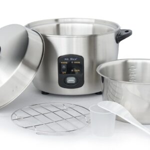 10 Cups Stainless Steel Cooker and Steamer