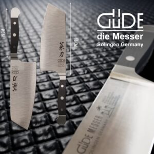 Güde Alpha Series - 6 1/4" Chai Dao Chinese Chef's Knife - Ice Hardened Steel - Hand Forged/Sharpened - Made in Solingen, Germany Since 1910