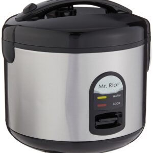 6 Cups Rice Cooker with Stainless Body