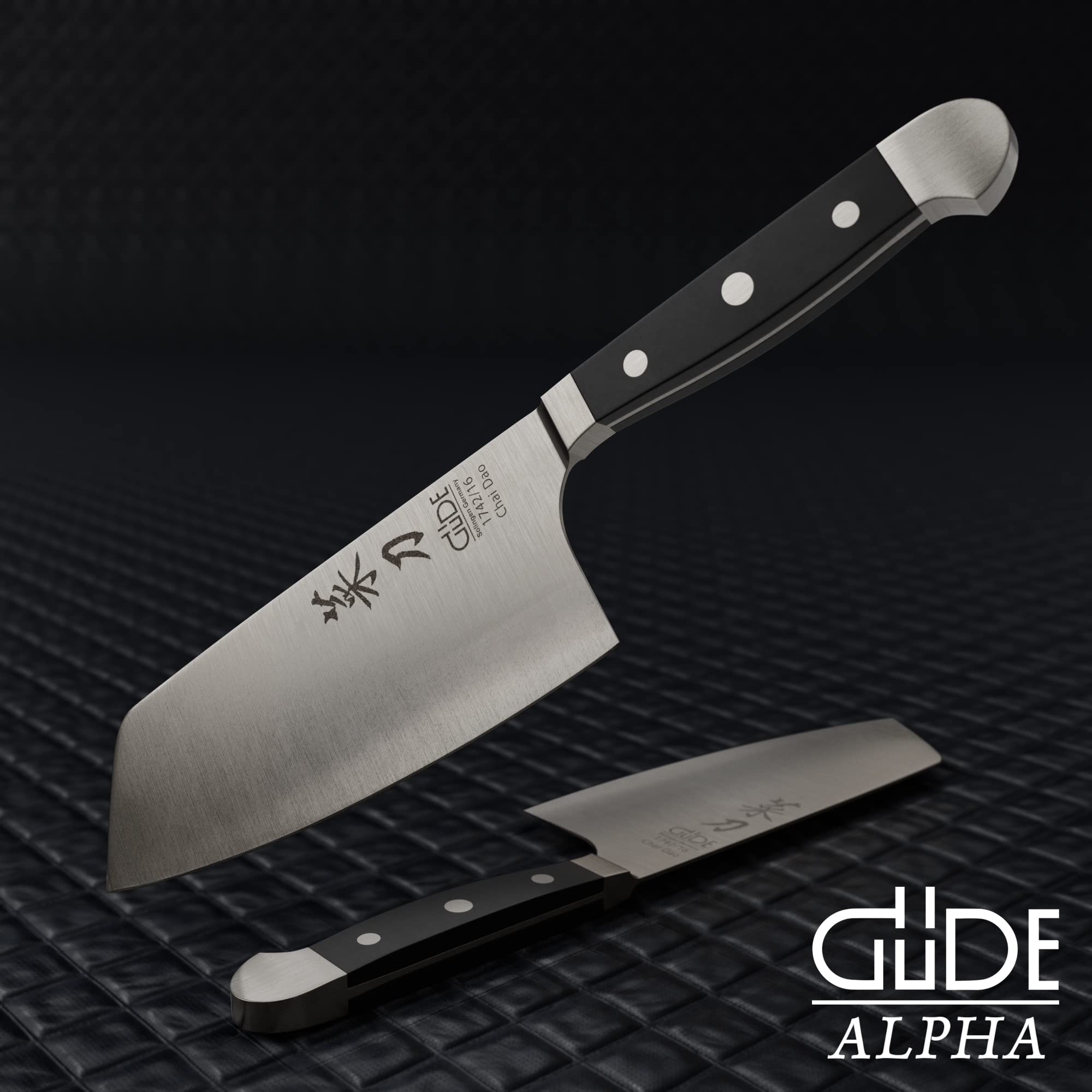 Güde Alpha Series - 6 1/4" Chai Dao Chinese Chef's Knife - Ice Hardened Steel - Hand Forged/Sharpened - Made in Solingen, Germany Since 1910