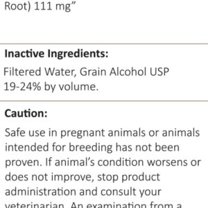 Amber NaturalZ Adizone Herbal Supplement for Dogs | Canine Herbal Supplement for Occasional Soreness, Stiffness, Aches and Discomfort | 1 Fluid Ounce Glass Bottle | Manufactured in The USA