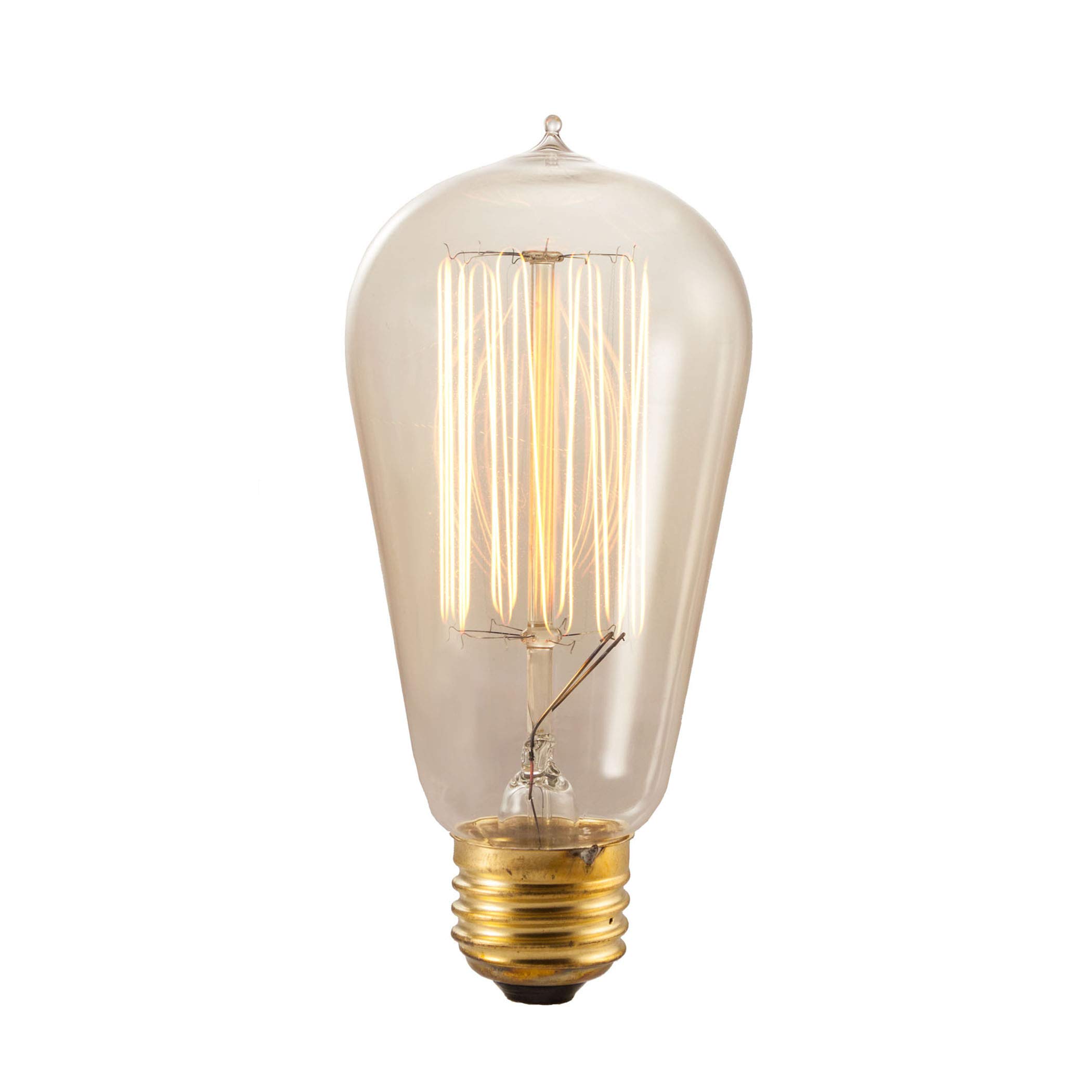 Bulbrite 134019 40W Nostalgic Edison Squirrel Cage-style Bulb