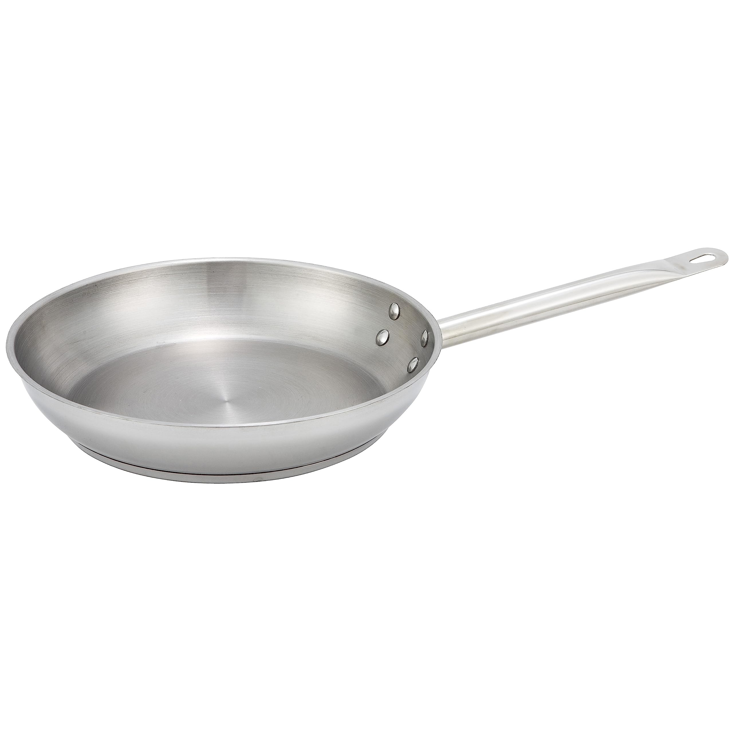 Winware SSFP-9 FryPanSS, 9.5 Inch, Stainless Steel