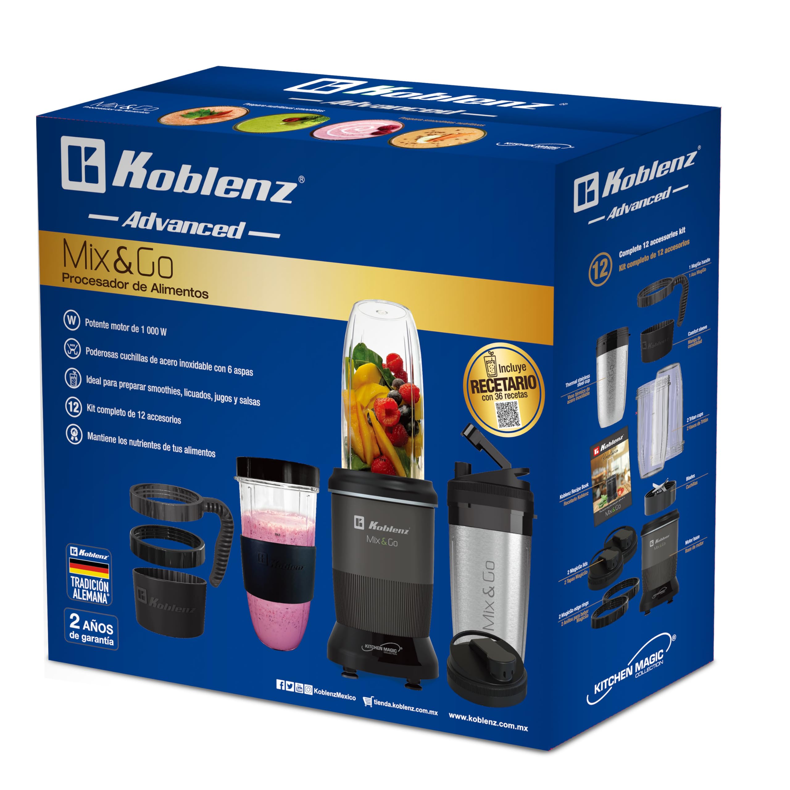 Koblenz Mix and Go BKM 1000 Blender