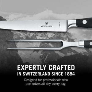 Victorinox Grand Maitre Carving Set - Knife Set for Kitchen Accessories - Includes Cooking Knife & Carving Fork - Premium Kitchen Utensils - 2-Piece Set