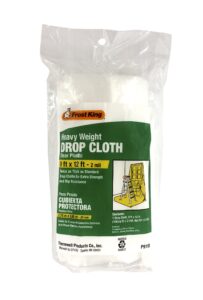 frost king clear polyethylene drop cloths - in rolls, 9'x12'x2 mil