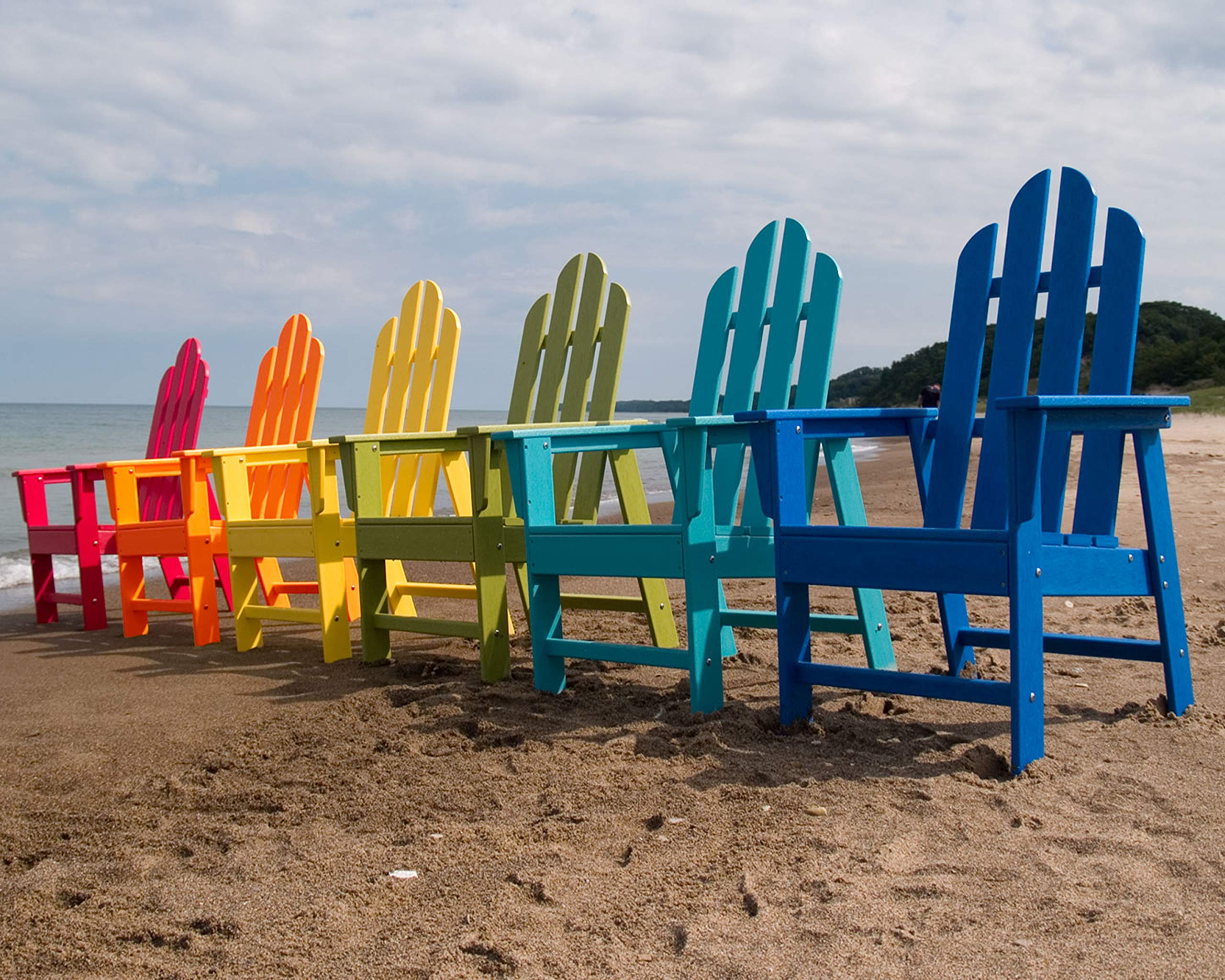 POLYWOOD Long Island Dining Chair in Sand