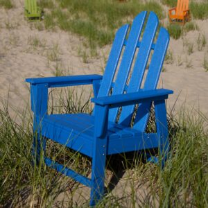 POLYWOOD Long Island Dining Chair in Sand