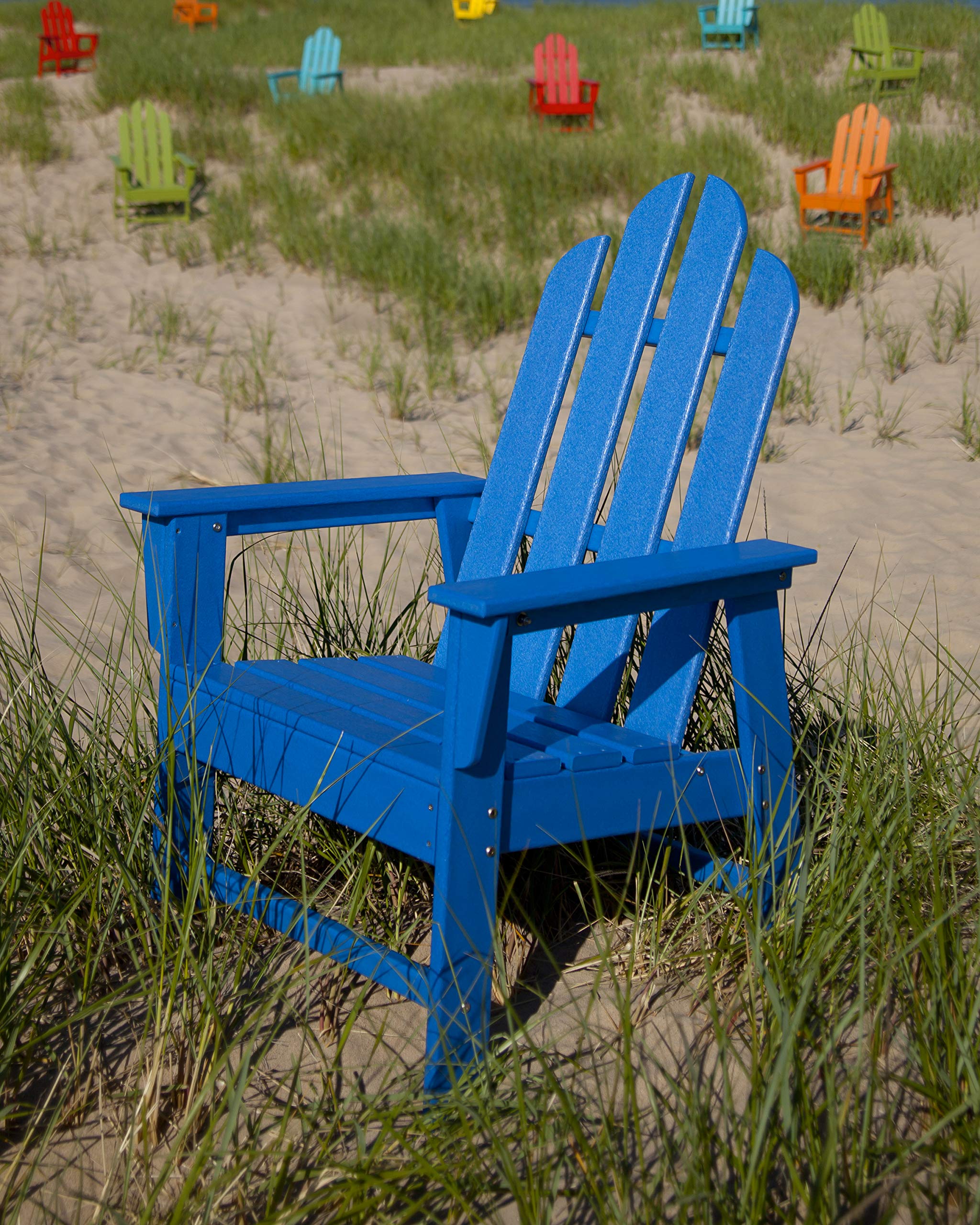 POLYWOOD Long Island Dining Chair in Sand