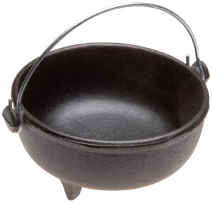 old mountain pre seasoned ol' iron kettle, 6 inch diameter