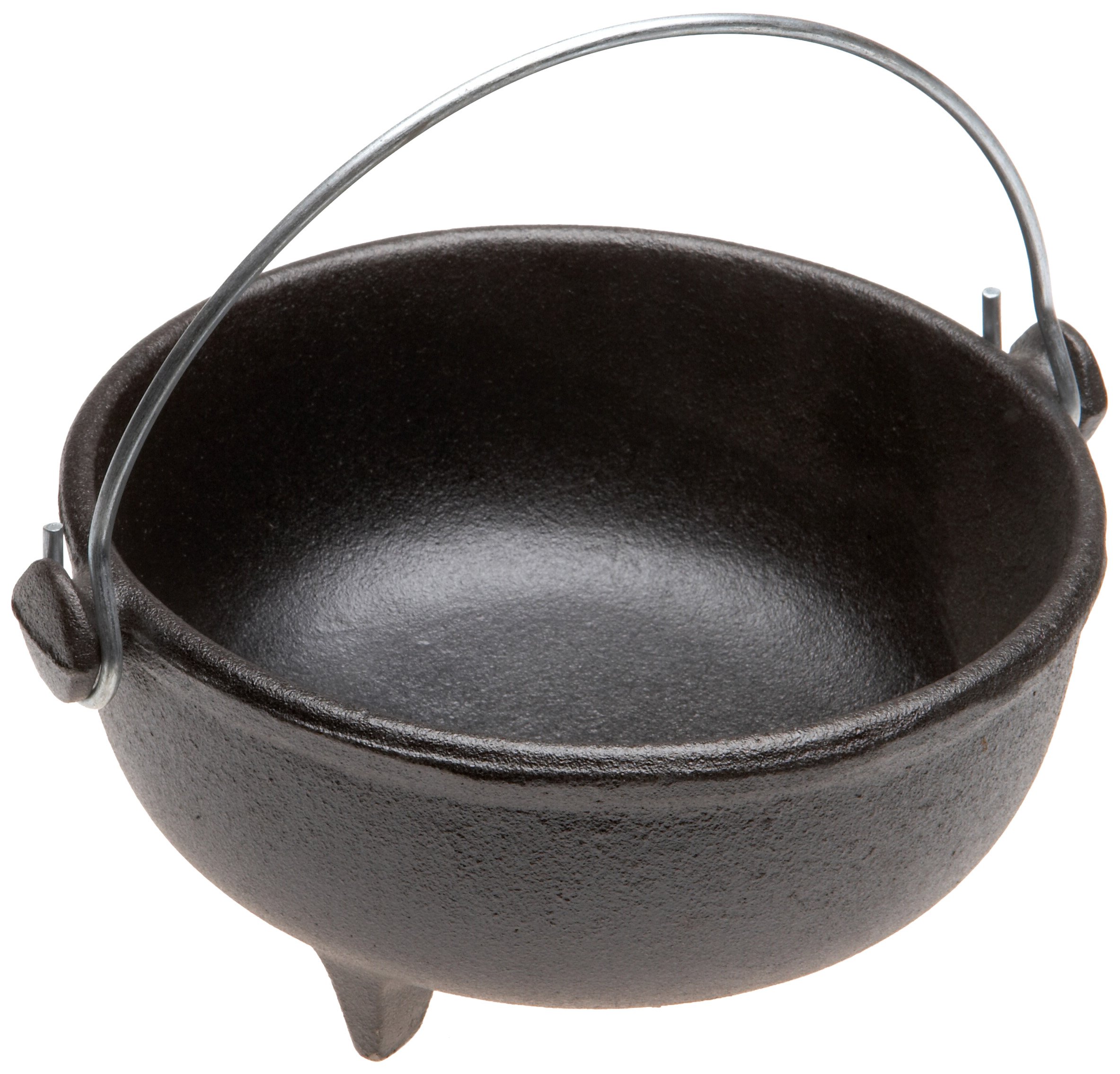 Old Mountain Pre Seasoned Ol' Iron Kettle, 6 Inch Diameter