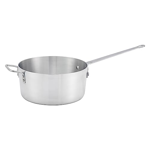 Winware 10qt Alu Sauce Pan, 3mm, Aluminum