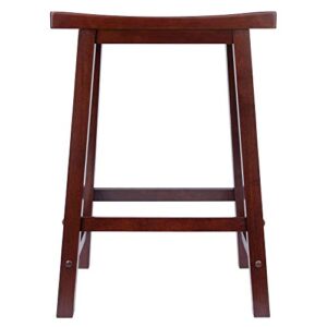 Winsome Satori Counter Stool, 24", Walnut