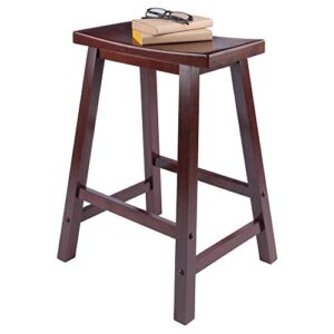 Winsome Satori Counter Stool, 24", Walnut