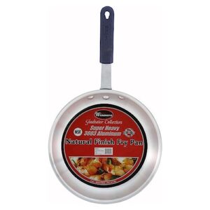 Winware 7 Inch Aluminum Fry Pan with Silicone Sleeve