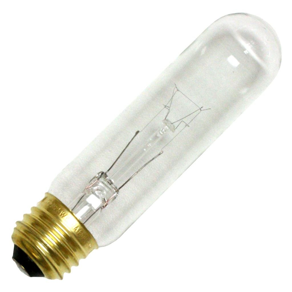 Westinghouse 0371000, 25 Watt, 120 Volt Clear Incand T10 Light Bulb, 1000 Hour 180 Lumen